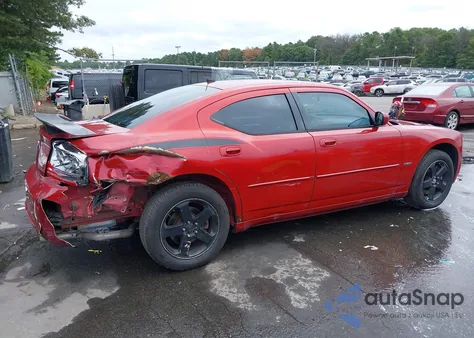 2008 Dodge Charger R/T из США, поврежденный, VIN 2B3KK53H78H163237